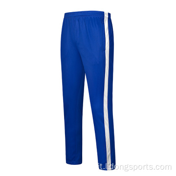 Pantaloni da pista da pista da pista sportivo maschile casual all&#39;ingrosso all&#39;ingrosso